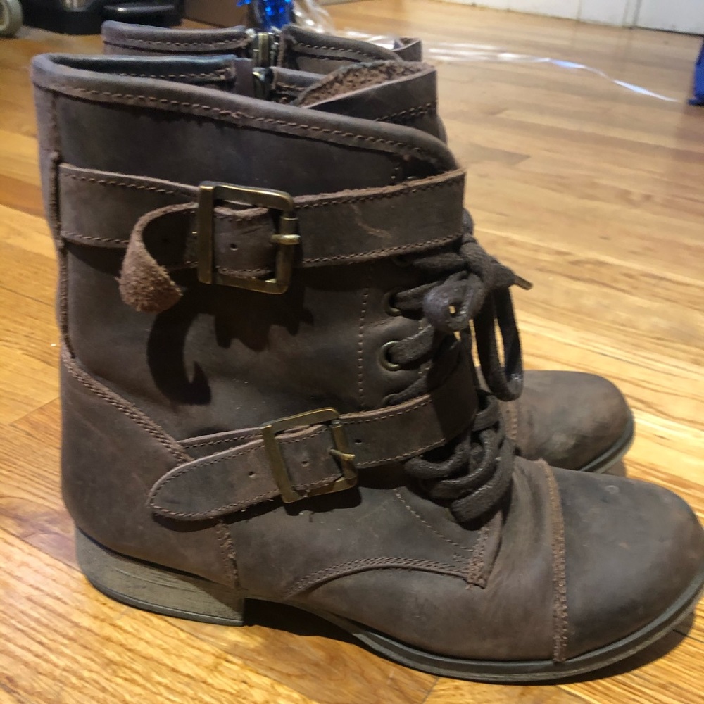 Never worn Dolce Vita combat boots